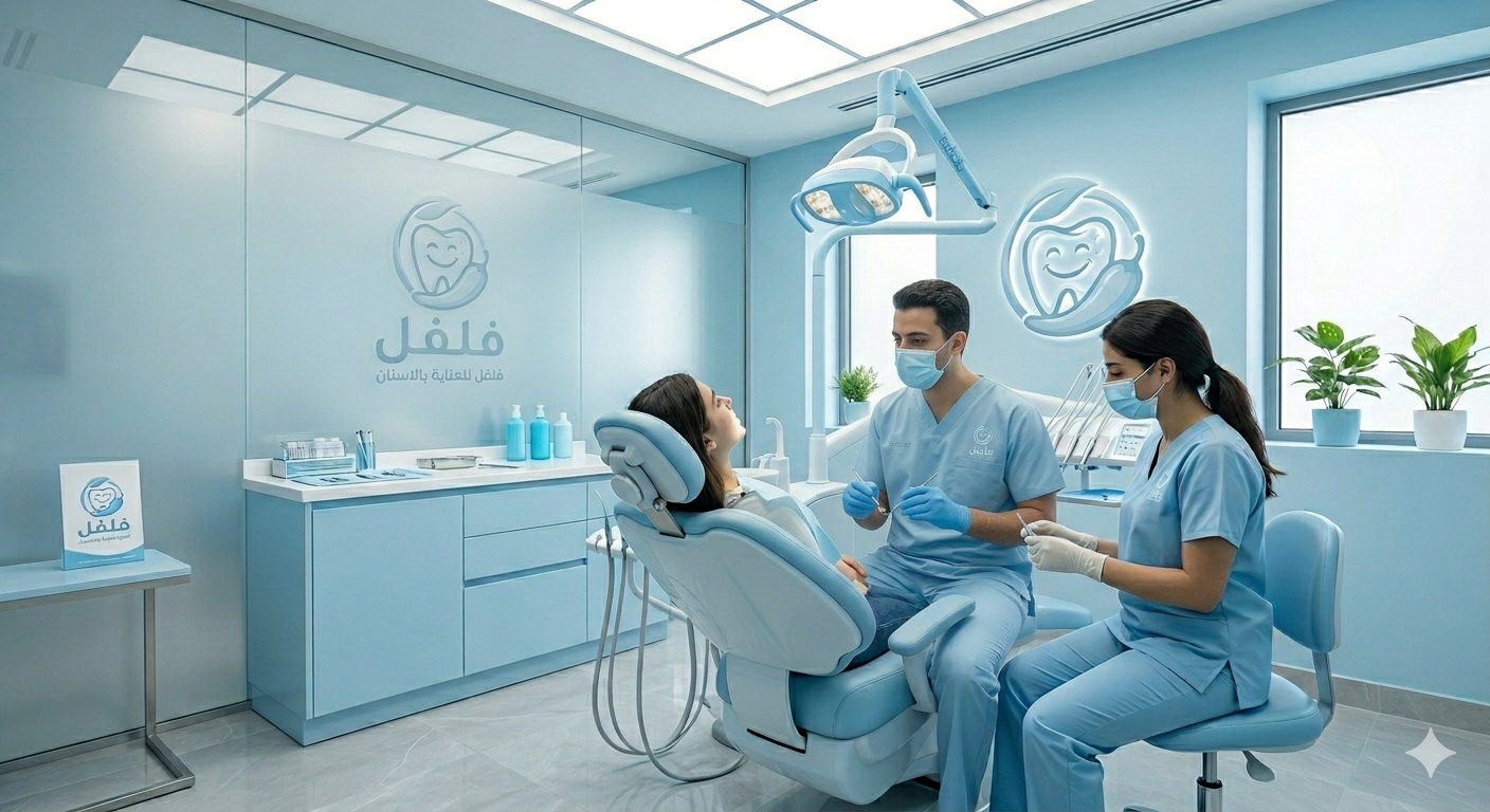 عيادة اسنان دكتور فلفل